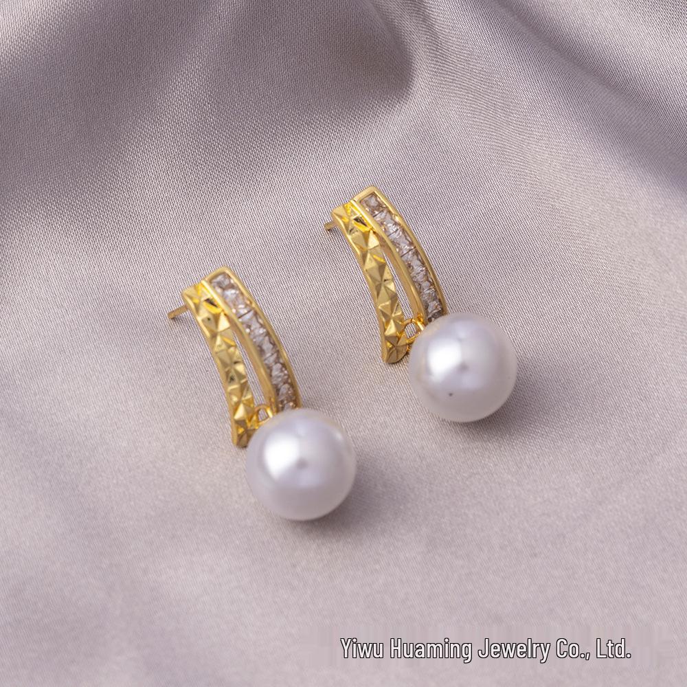 Элегантные серьги с иглами из серебра 925 пробы: Универсальные французские серьги-кольца из меди в нескольких стилях для изысканного образа