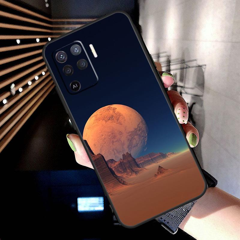 Чехол Луна Звезды Космос для Oppo A17 A57 A77 A76 A16 A96 A18 A60 A80 A40 A38 A58 A78 A98 A94 A74 A54 A15 A5 Pro