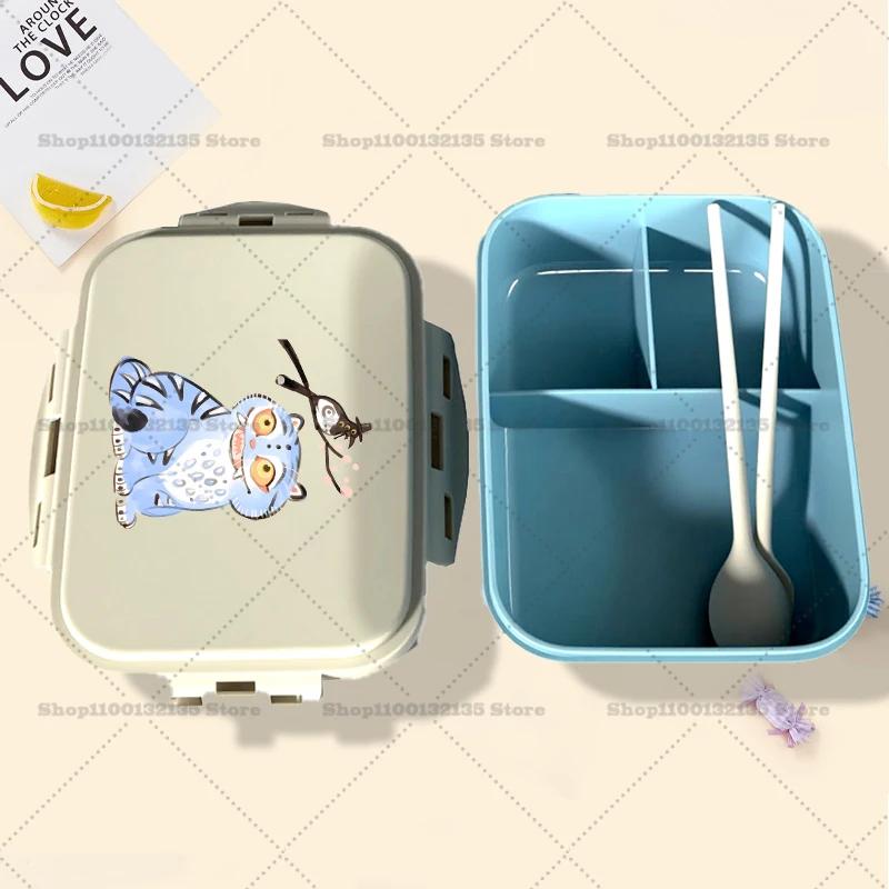 Kpop Demon Hunter Bento Lunch Box Kawaii Girl Portable Bento Boxs Student Hermetic Food Crisper Single Layer Capacity Kids Gift