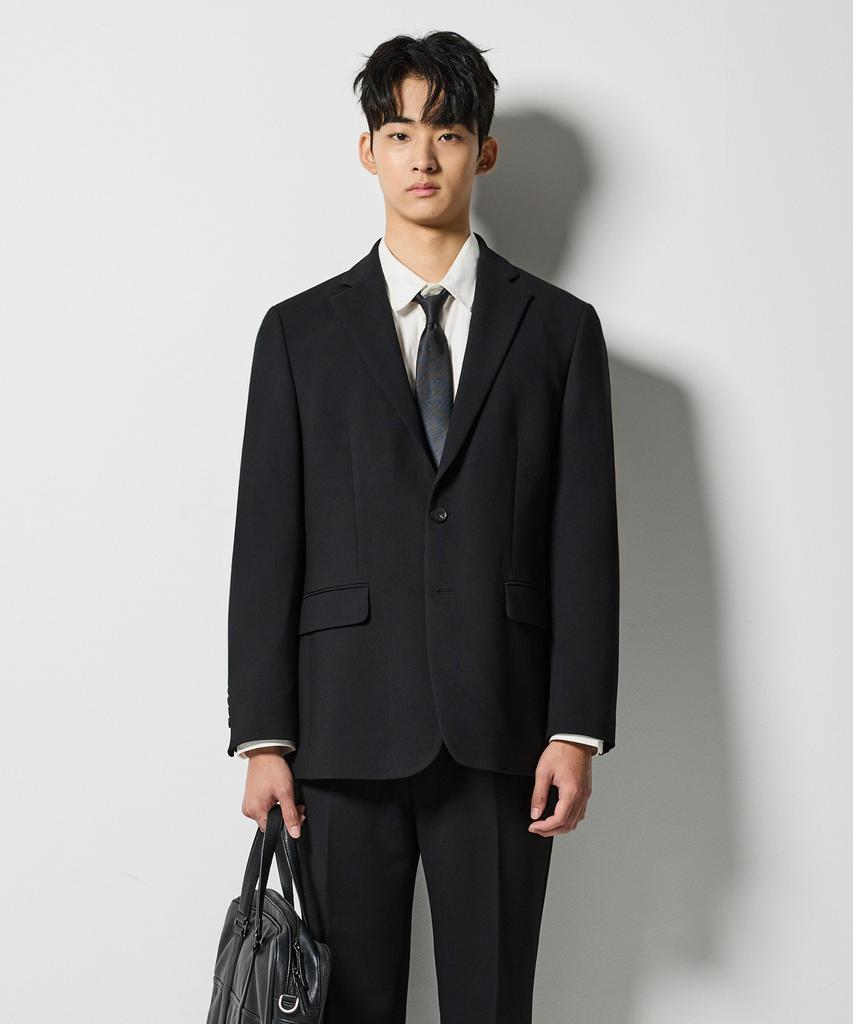 Stco [Four Seasons] 4-Way Stretch Essential Setup Set Black (Oversized)_Sejuz51Set