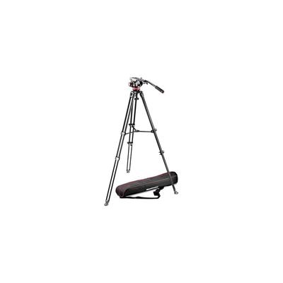 Видеокомплект Manfrotto MVK502AM-1, Двухсекционный алюминиевый, 3-секционный, Тип MS