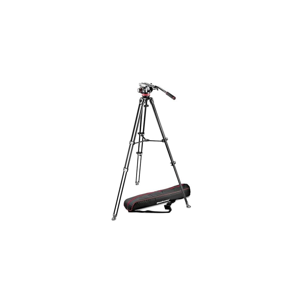 Видеокомплект Manfrotto MVK502AM-1, Двухсекционный алюминиевый, 3-секционный, Тип MS