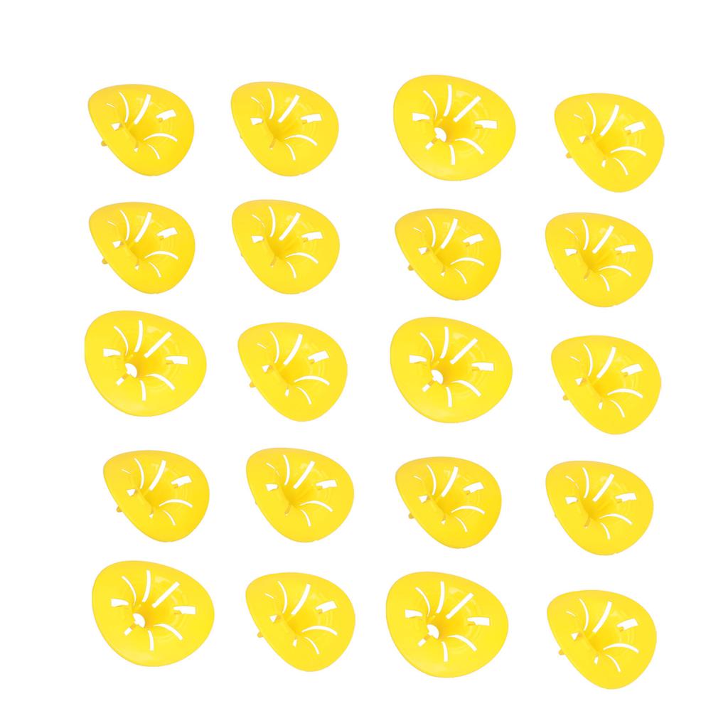 20Pcs Mini Bee Catcher Flower Shaped Reusable Bee Flying Insects Funnel Trap Beekeeping Supplies