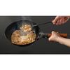 Pearl Metal HC-286 26cm Deep Iron Frying Pan, Induction Compatible, with Ladle, Perfect for Fried Rice and Vegetable Stir-frying, Ideal for Chinese Ho