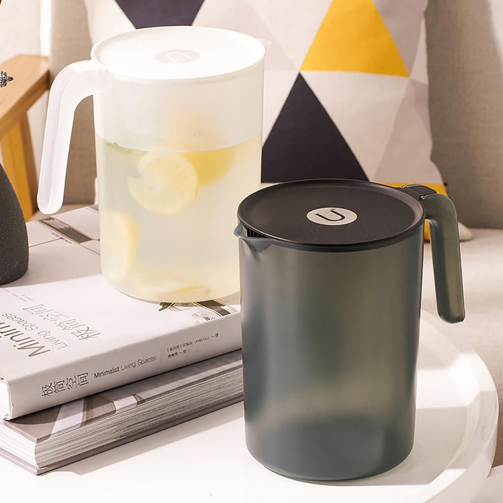 Cold Teakettle Large Capacity Water Jug Reusable PVC Teapot Translucent Beverage Pitcher For Tea Coffee Pitcher