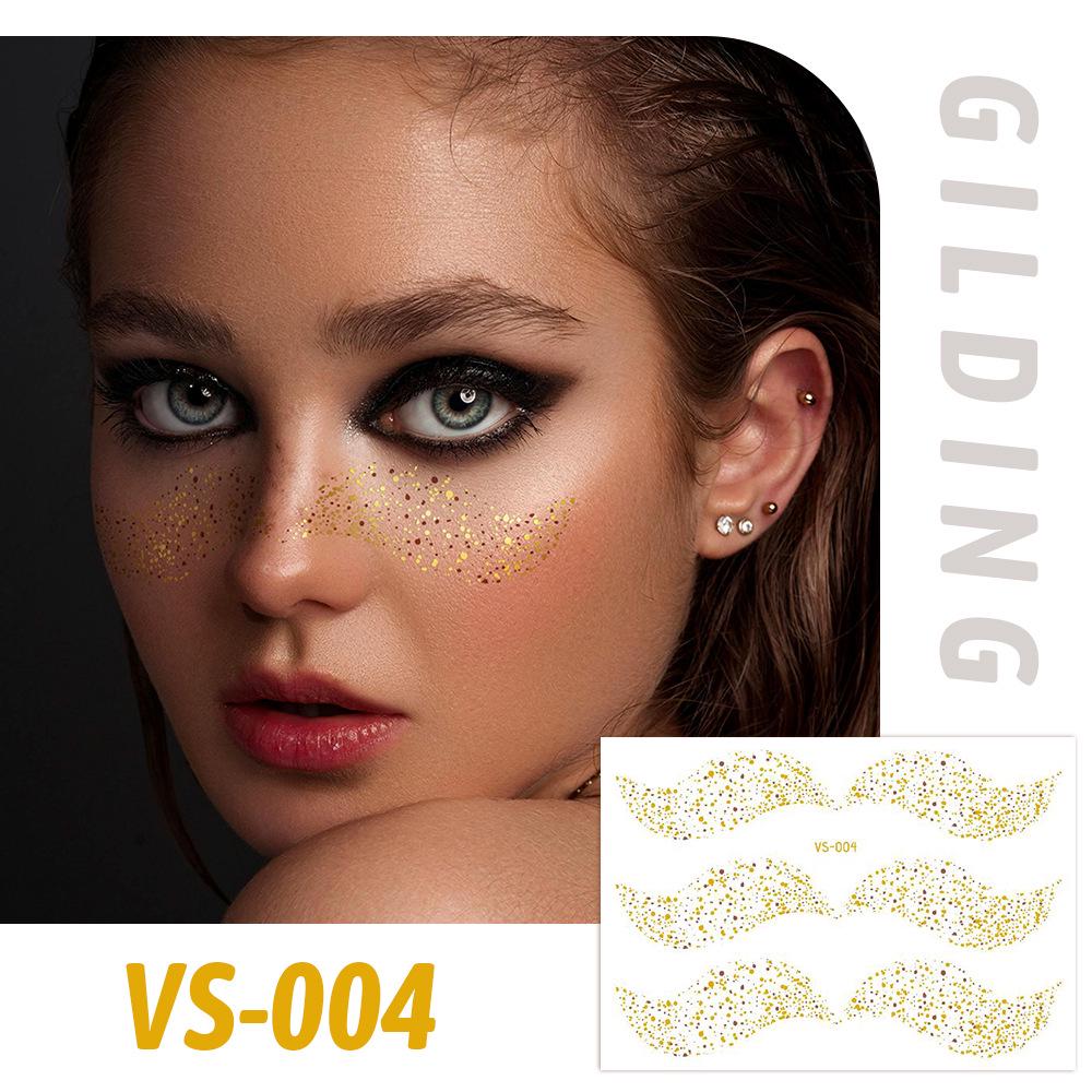 Waterproof Freckle Tattoo Stickers for European Music Festivals