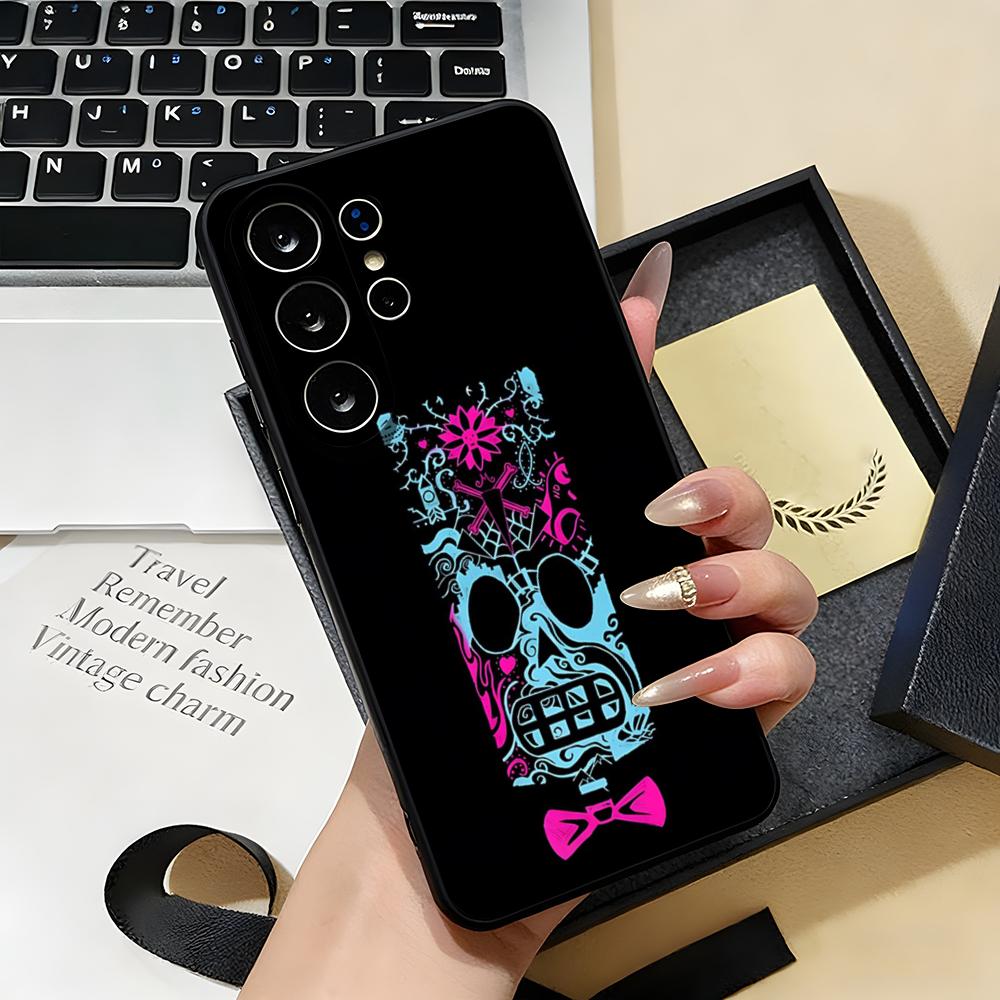 G-Grim F-Fandango Phone Case For Samsung S26 S25 S24 FE S23 S22 S21 Plus S20 Ultra Note20Ultra Black Soft Shell