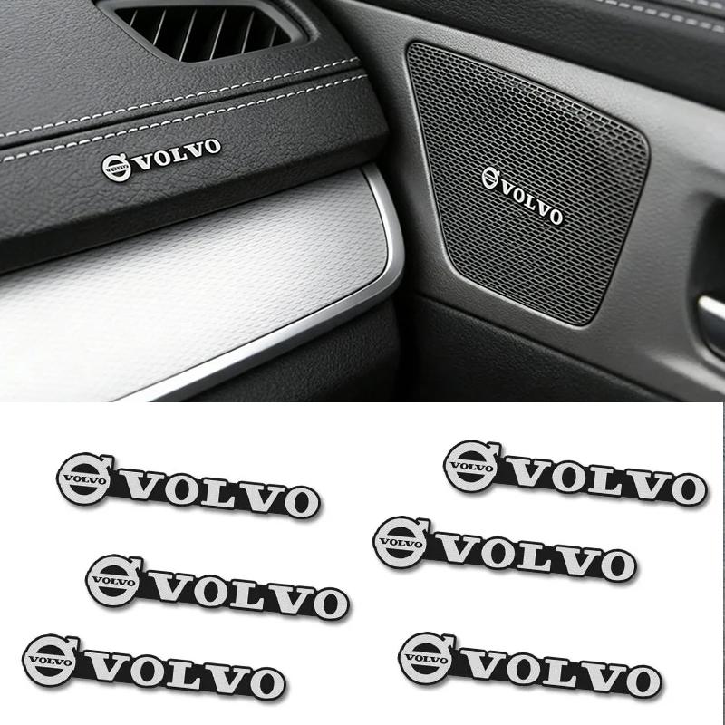 AALD1 Car Audio Decorate 3D Aluminum Badge Emblem Sticker For Volvo XC60 V40 XC40 V60 XC90 S60 V70 S90 CX70 V90 EX90 S80 EX30 AWD V50