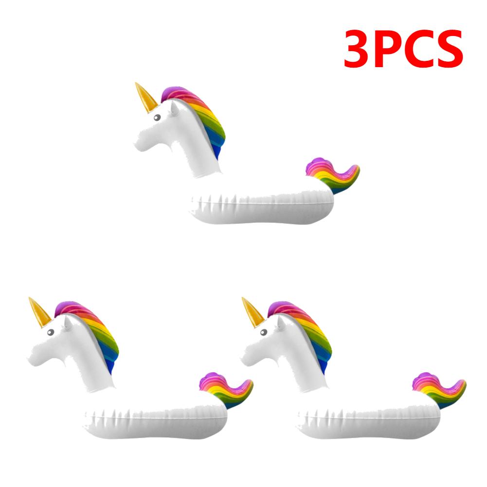 Надувной держатель для стакана, плавающий, надувной, кокосовая пальма, подставки для напитков, фламинго, единорог, плавательный бассейн, держатель для напитков, поплавок