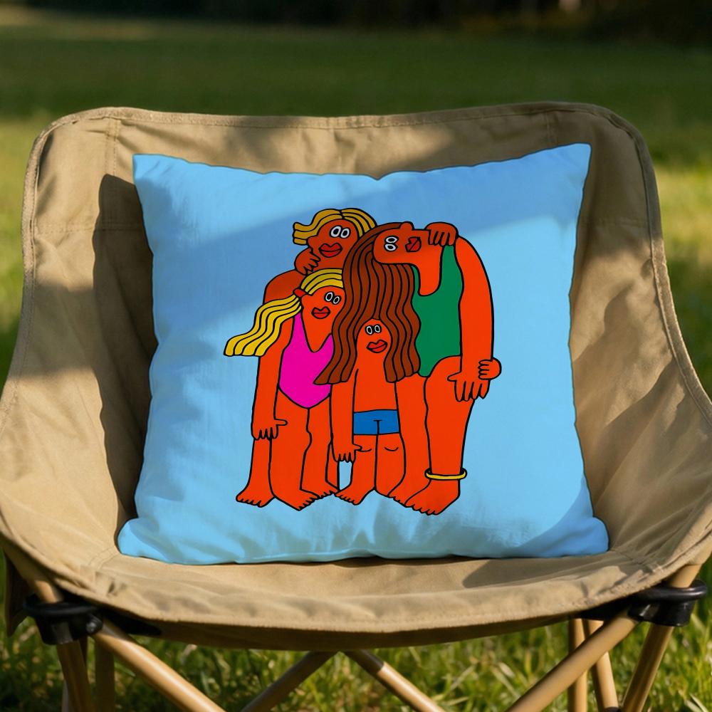 Embrace creativity Cushion Cover Soft Reversible Durable Pillow Cover MultiScene Use for Home Car Daily Comfort