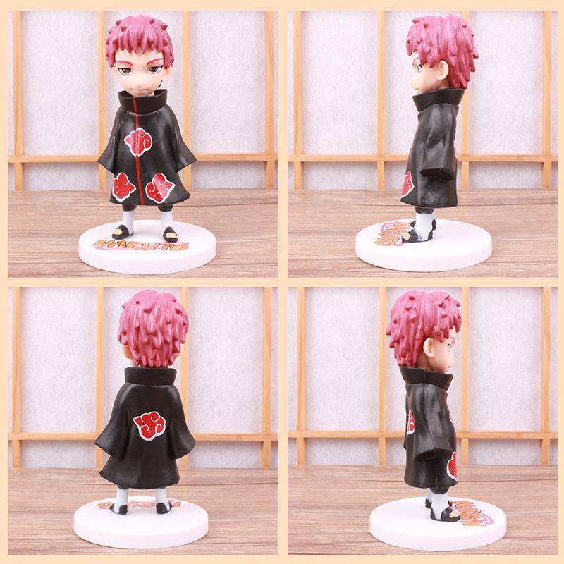 Модели Q-версии Узумаки Наруто Шиппуден Аниме ПВХ Фигурка Хатаке Какаши Статуэтка Наруто Коллекционные игрушки Подарки Figma