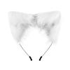 Halloween Beast Ear Tail Set Cos Plush Cat Ear Headband Tail Accessories Simulation Fox Ear Cat Girl Headdress