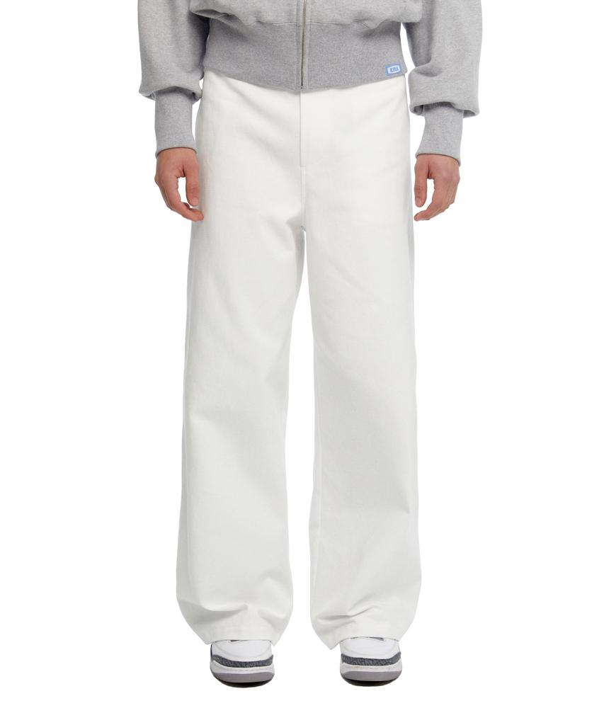 ERA Men Classic Wide - Fit Drawstring Pants - White
