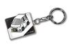Custom Keychain for Wagon R Stingray Black White Car Color [MKJP] MH23S, Base,