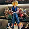 25 см/9,84 дюйма Аниме Dragon Ball Z Фигурка Транкса Будущего Транкса Фигурки Действия MPVC Статуя Коллекционная Модель Игрушки для Детей Подарки