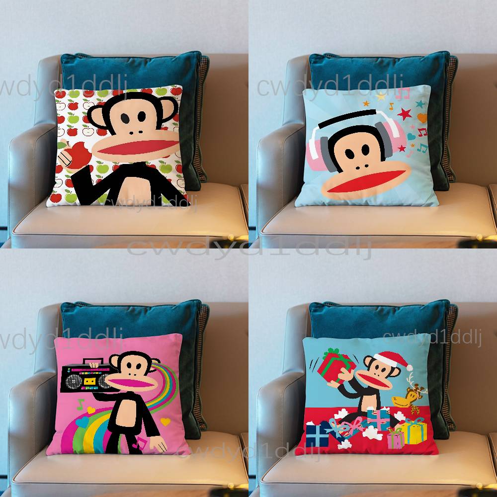 PPaul Monkey FFrank Pillow Case Cover Square Sofa With For Pattern Comfortable Cushion suitable Of Room