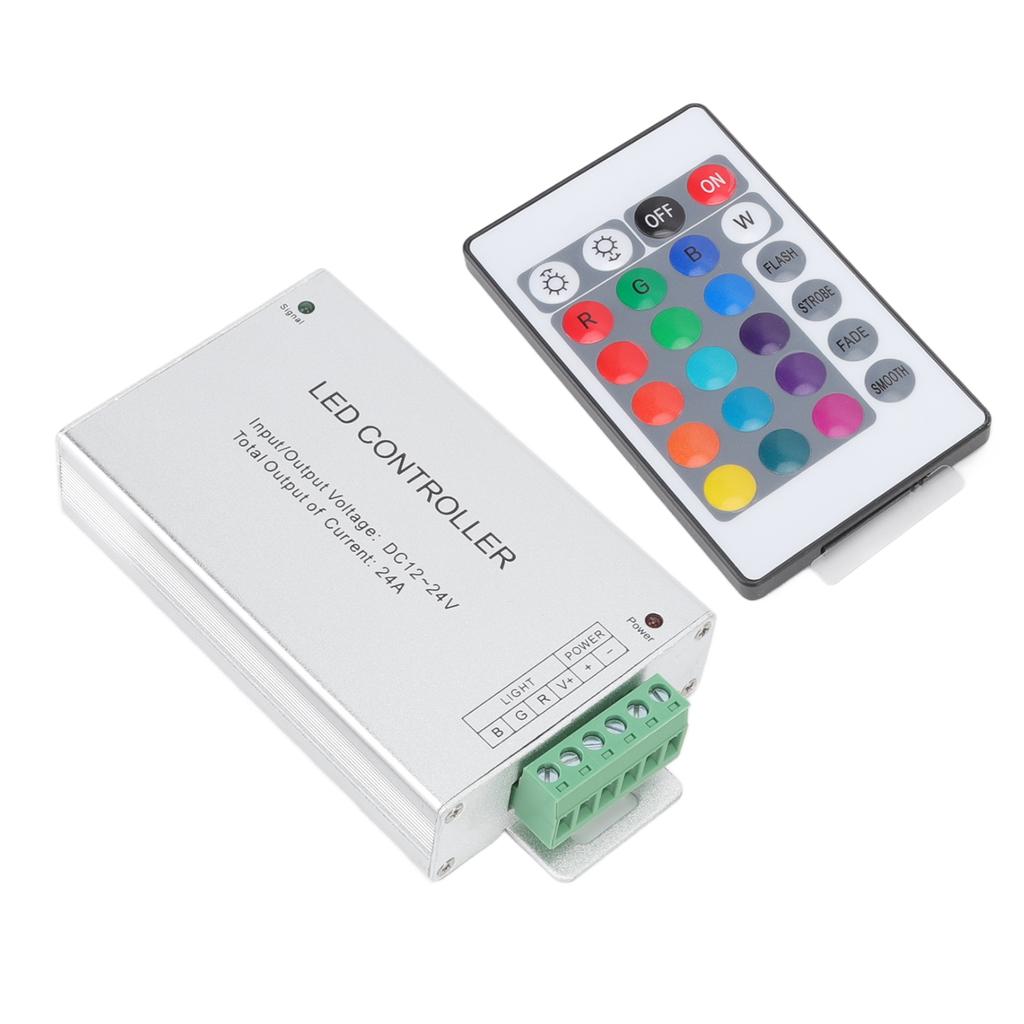 IR Remote Controller LED Light Strip Module Large Power 24A Wireless RF Controller
