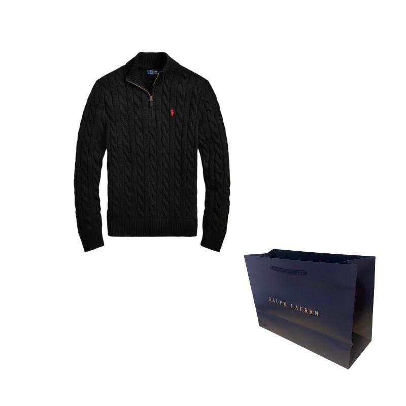 Polo Ralph Lauren Трикотаж Стандартный Мужской Черный MNPOSWE16820773