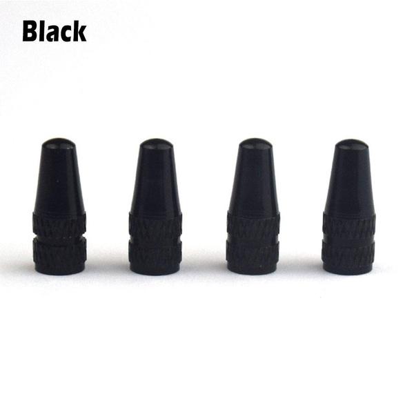 4 шт. колпачки для клапанов Presta для велосипеда, пылезащитный чехол, прочный алюминиевый сплав для горного велосипеда, аксессуары для велосипеда