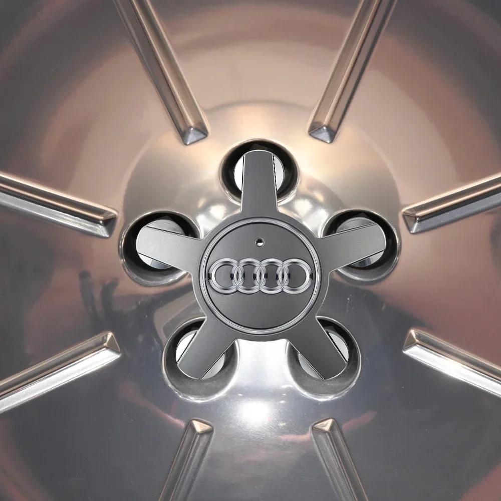 4PCS 135mm Car Five Claws Wheel Center Cap Hub Covers 4F0601165N Accessories For AUDI A4 B8 B6 B9 B7 A3 8P 8V 8L A6 C7 C6