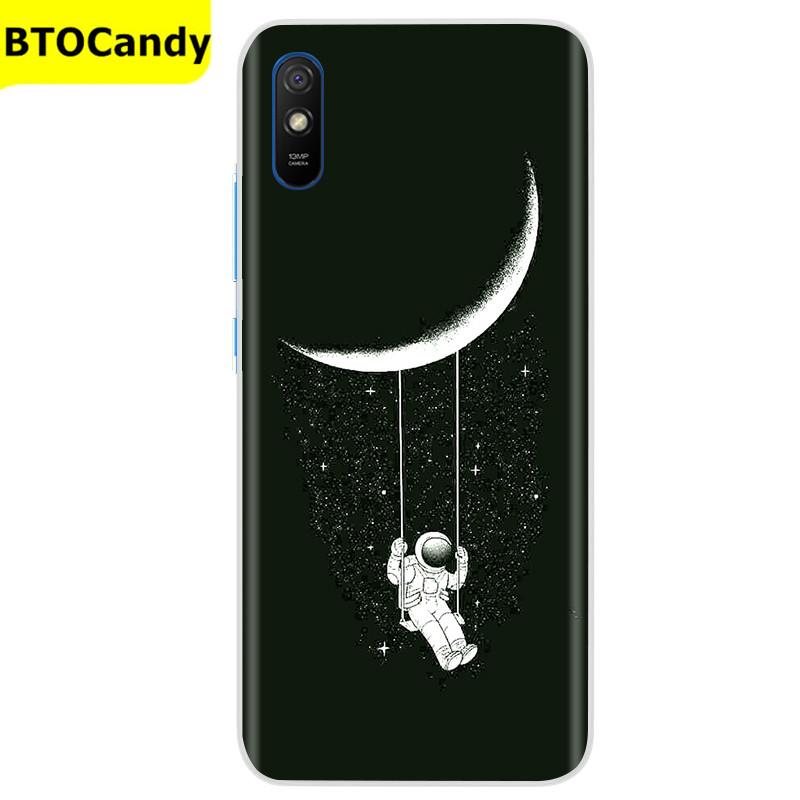 Силиконовый чехол для Redmi 9A, чехол для Xiaomi Redmi 9AT, мягкий силиконовый чехол для телефона Xiaomi Redmi 9A, чехол Redmi9A Fundas Coque