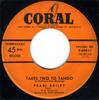 7-дюймовая пластинка PEARL BAILEY - Takes Two To Tango 960817 Коралловая 1952 США Джаз Б/у