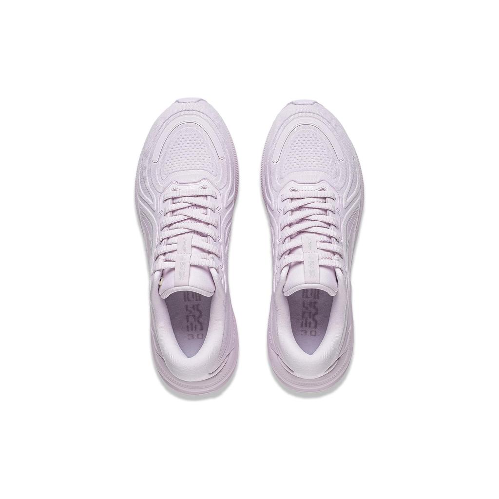 Кроссовки женские Li Ning Yue Ying 3.0 легкие, высокопрочные, с амортизацией, с низким верхом, светло-дымчатые, фиолетовые ARHU004-3