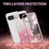 KADEM For Google Pixel 10/10 Pro Case Flower TPU Flexible Gradient Phone Cover