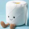 Cartoon Plush Stuffed Toy 15cm Plush Roll Paper Doll Durable Toilet Paper Plush Doll