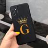 Чехол для Samsung Galaxy M52 5G SM-M526B Милая Корона Буквы Чехол Мягкий Силиконовый Чехлы для Телефона Для Samsung M52 M 52 GalaxyM52 Fundas