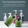 100-650 мл квадратная бутылка жидкого мыла взбитый мусс точки розлива шампунь лосьон гель для душа насос дозатор для мыла Bottlesnding