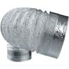 Double Layer 2M Exhaust Hose 150mm Diameter for Improved Temperature Control and Airflow Efficiency in Dryer and HVAC Setups