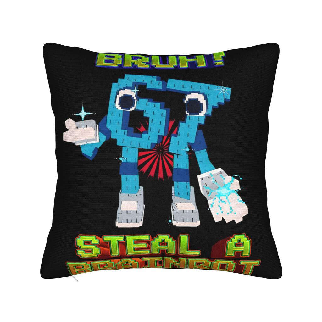 Trendy Home 67 Six Seven 6-7 Funny Meme Italian Brainrot Decoration Pillowcase Accessories Pillow Covers Zipper Multi Size