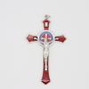 Catholic Saint Crucifix Pendant Prayer Vintage Religious Decoration  Home Office Decoration