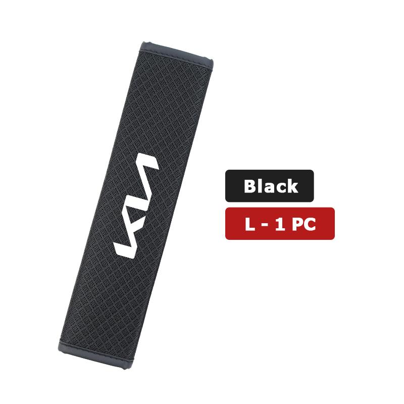 CAONU1 Car Adjustable Ice Silk Shoulder Cover Seat Belt Pad Strap Padding Accessories For KIA Ceed Sportage Rio K5 K2 Optima Cerato