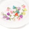 10pcs/bag Acrylic Color Lily Of The Valley Pendant DIY Bracelet Necklace Earrings Jewelry Accessories