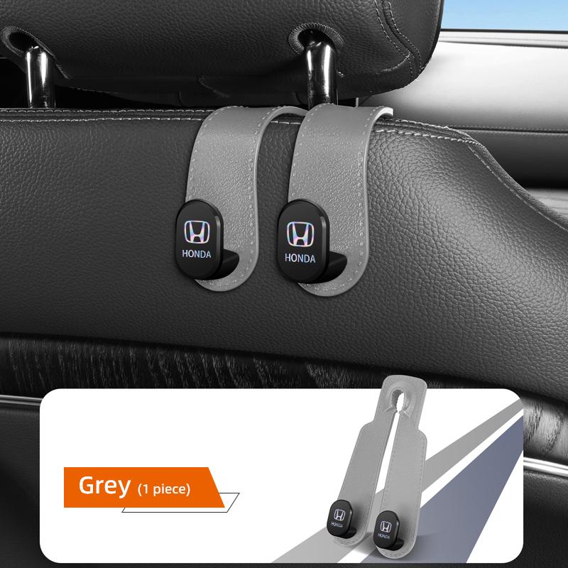 WGLRK1 Honda Car Seat Backrest Rubber Hook Storage Tools For Honda Civic Fit Jazz Accord Pilot CRV Odyssey Passport City Shuttle HRV