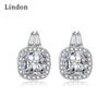 Lindon Copper Alloy Zircon Earrings Drop Earrings For Women Wedding Party Gifts