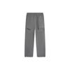 Li-Ning CF Series Casual Solid Color Zip Прямые свободные трикотажные спортивные брюки мужские низы AYKU617-1