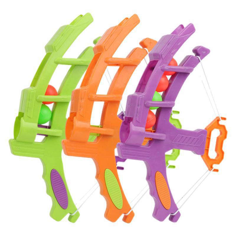 Children's Sticky Ball Shooting Set: Educational Soft Bullet Bow and Arrow Toy for Boys and Girls