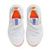 Nike Team Hustle D11 GS White Total Orange Kids Sneakers Vapor-Green Purple-Pulse DV8996-103