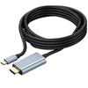 Кабель-переходник USB Type C HDMI USB Type C от адаптера-переходника 2M 4K 30Hz Thunderbolt 3/4 MacBook/MacBook Air/MacBook Совместимость с Pro/Galaxy