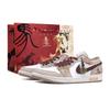 Air Jordan 1 Износостойкие Низкие Винтажные Баскетбольные Кроссовки Мужские Бежевые 553558-169(Команда413-)