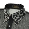 Leopard Print Faux Collar Fake Collar Women Detachable Collars Lapel Blouse Ladies Adjust Clothes Accessories Kraagje Nep Dames