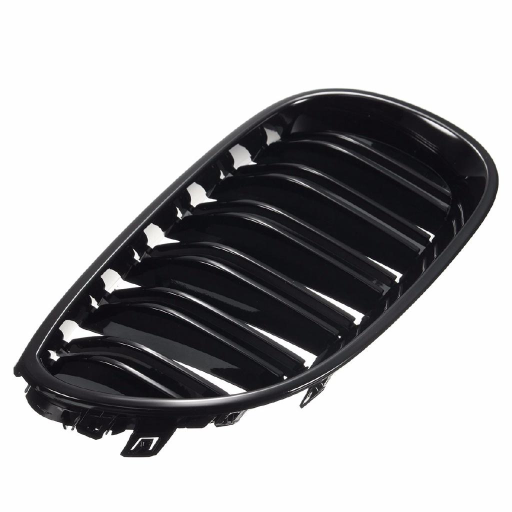 Black Car Front Sport Grill Kidney Grilles Grill For BMW 5 Series M5 E60/E61 2004 2005 2006 2007 2008 2009 2010 Gloss