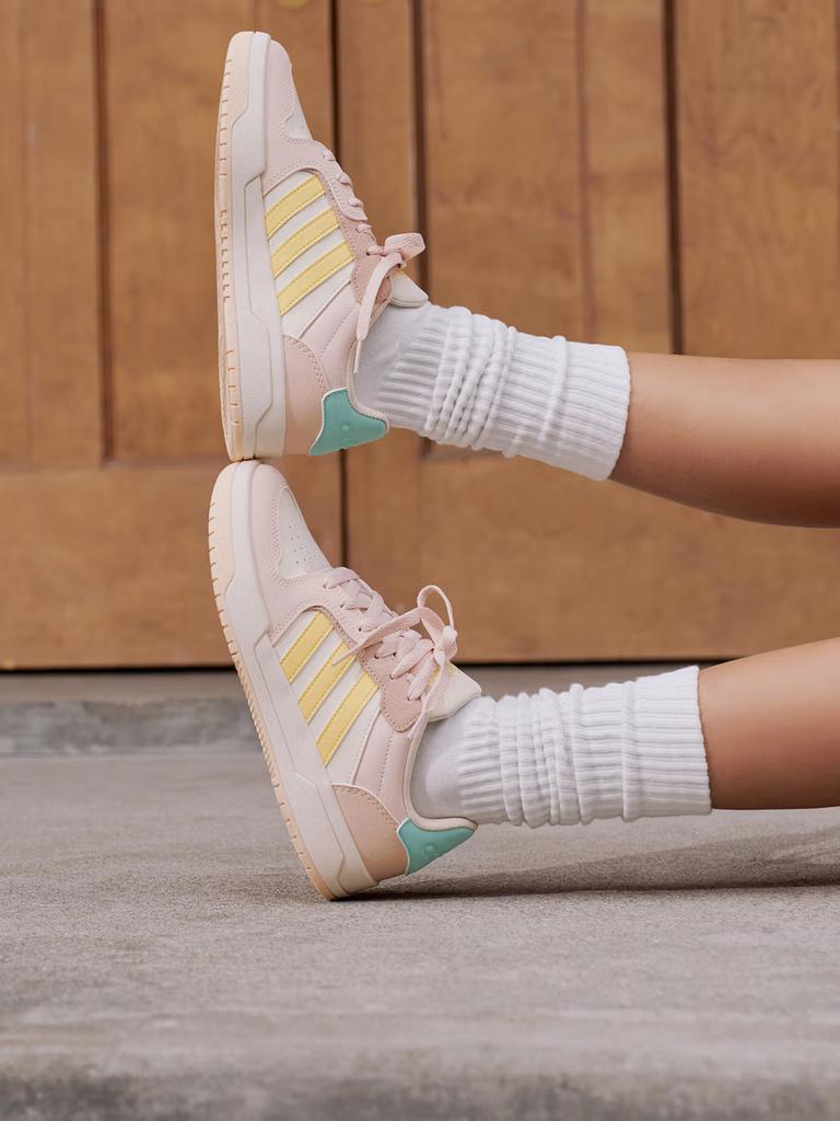 Adidas ENTRAP Campus Style Retro Basketball Sneakers for Men and Women - Adidas ID6054