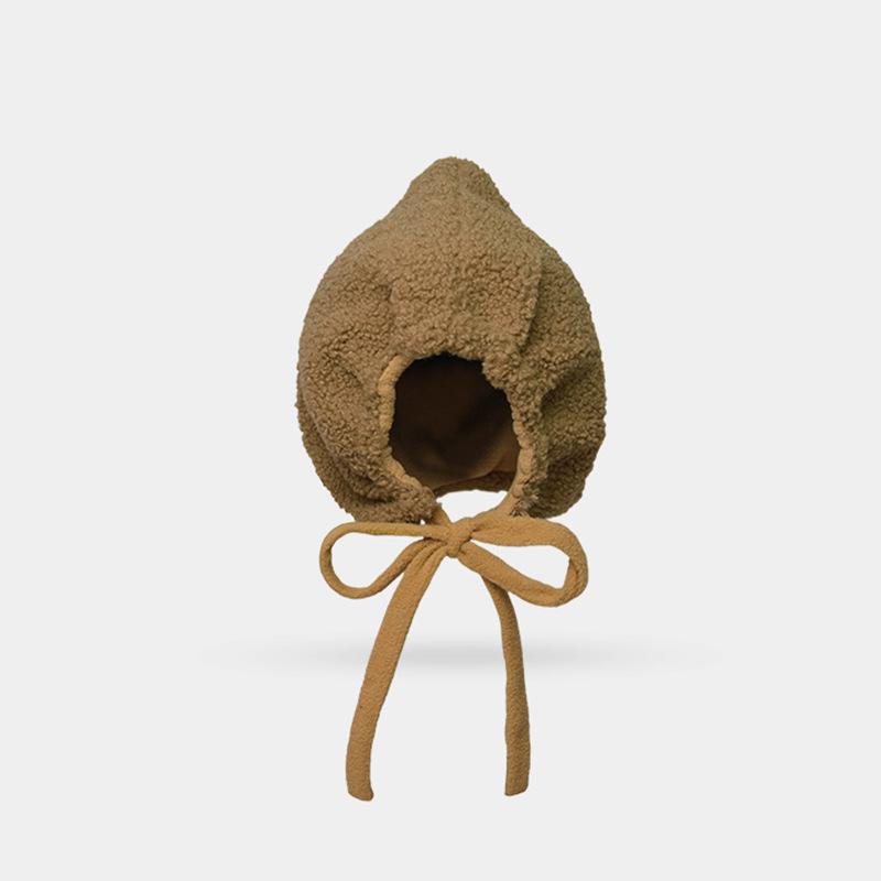 Женская красная плюшевая шапка-ушанка из овчины - Ветрозащитный, теплый и защищающий уши зимний аксессуар