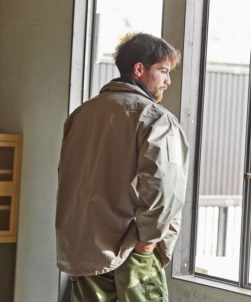 GORDON MILLER Пальто 3 слоя тактический блузон дышащий водонепроницаемый материал eVent размер L оливково-серый 1626901 мужской