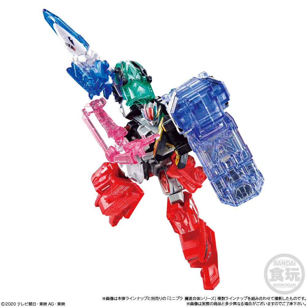 Minipla Mashin Gattai Series 04 Candy and Sweets Sentai (10 Pieces) (Mashin Kiramager)