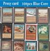 108 шт. прокси-карты Blue Core P9 Dual Land Fetch Land Shock Lands